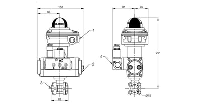 Ball Valve - BSP Screwed (15mm) DA