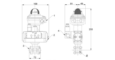 BSP Screwed Ball Valve (20mm) DA