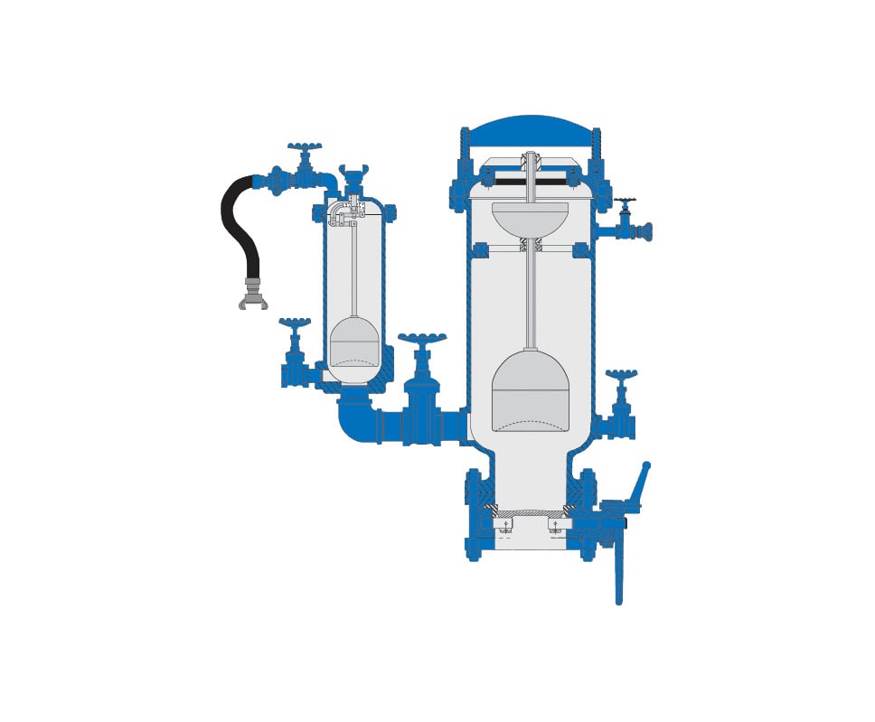 Dezurik ASD Dual Body Sewage Combination Air Valves The Valve Company