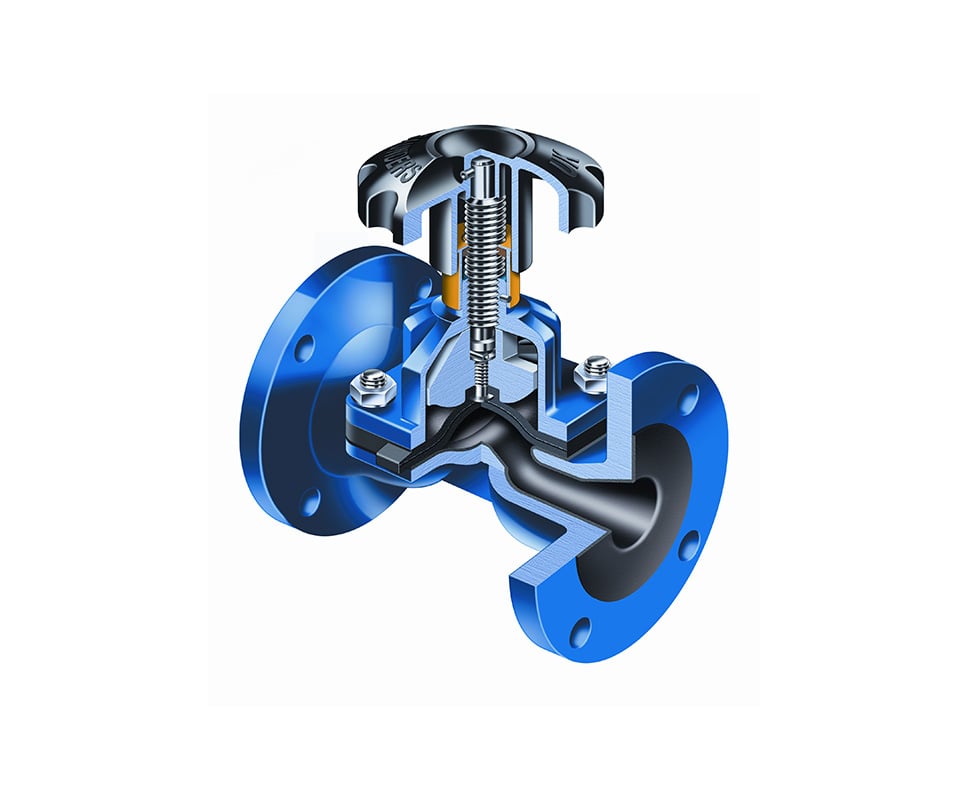 Saunders KB Type Diaphragm Valve | The Valve Company