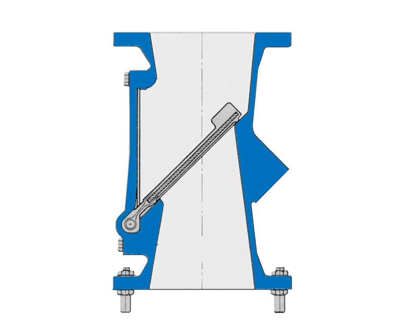Dezurik FRF APCO Full Flow Rubber Flapper Check Valve The Valve Company