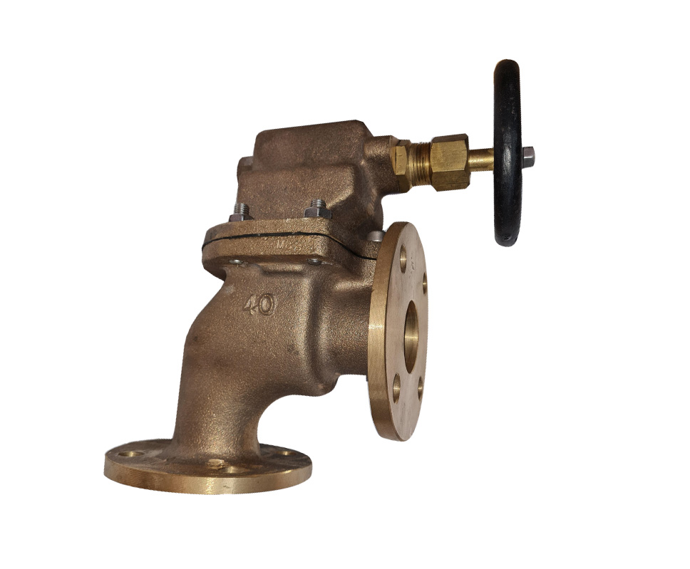 Bronze Angle Storm Valve